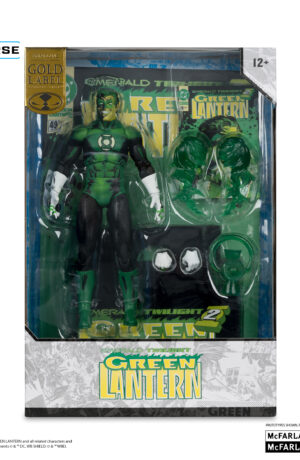 DC Multiverse Cover Recreations Green Lantern Emerald Twilight Figure
