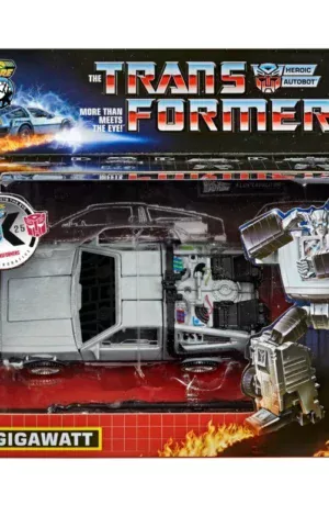 Transformers x Back to the Future: Delorean GIGAWATT
