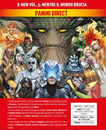 X-men Di Jonathan Hickman 3 Mentre Il Mondo Brucia