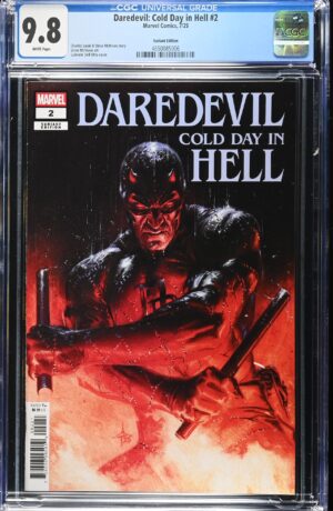 Daredevil: Cold Day in Hell #2 Variant Gabriele Dell'Otto - CGC 9.8