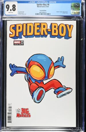 Spider-Boy #8 - Skottie Young Variant - CGC 9.8