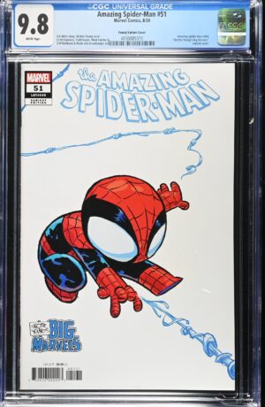 Amazing Spider-Man #51 - Skottie Young Variant - CGC 9.8