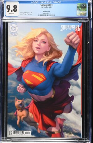 Supergirl #3 Artgerm Variant - CGC 9.8