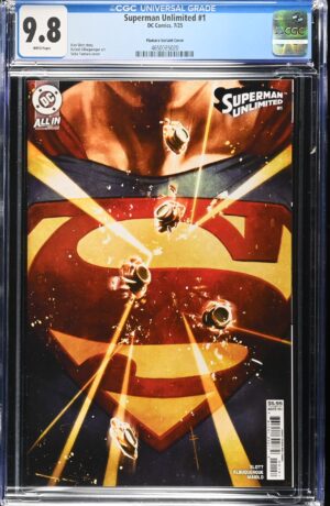 Superman Unlimited #1 Fiumara Variant - CGC 9.8
