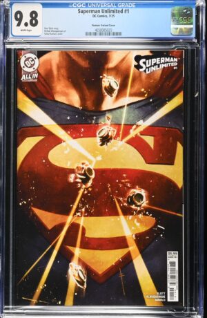 Superman Unlimited #1 Fiumara Variant - CGC 9.8