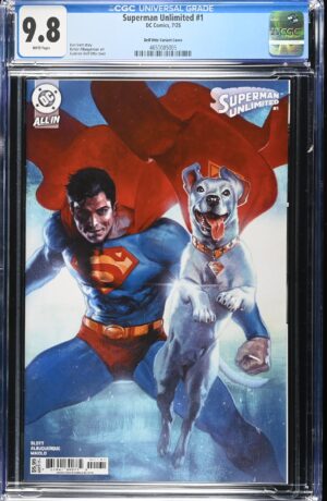 Superman Unlimited #1 Variant Gabriele Dell'Otto - CGC 9.8