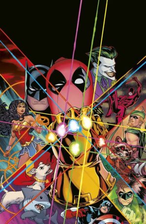 Deadpool/Batman Variant Di Russell Dauterman