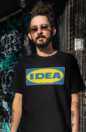 Maglietta L'IDEA CHE TI MANCA "Ikea Style" - immagine 2