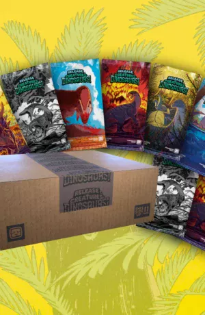 Box Release the Creatures: Dinosaurs! - Tomodachi Press